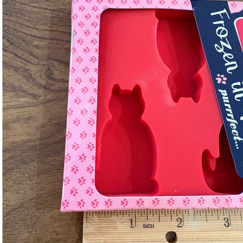 The Perfect Cat Frozen in Time Silicone Mold Tray Chocolate Jello Ice Cube - Picture 6 of 8